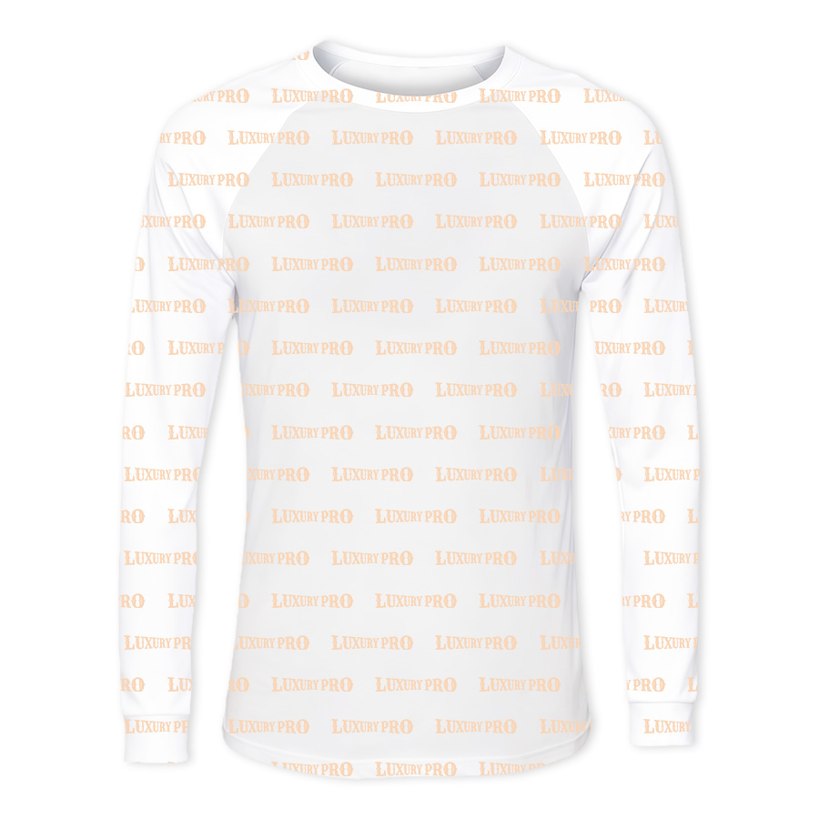 AOP A-line sleeve long-sleeved shirt