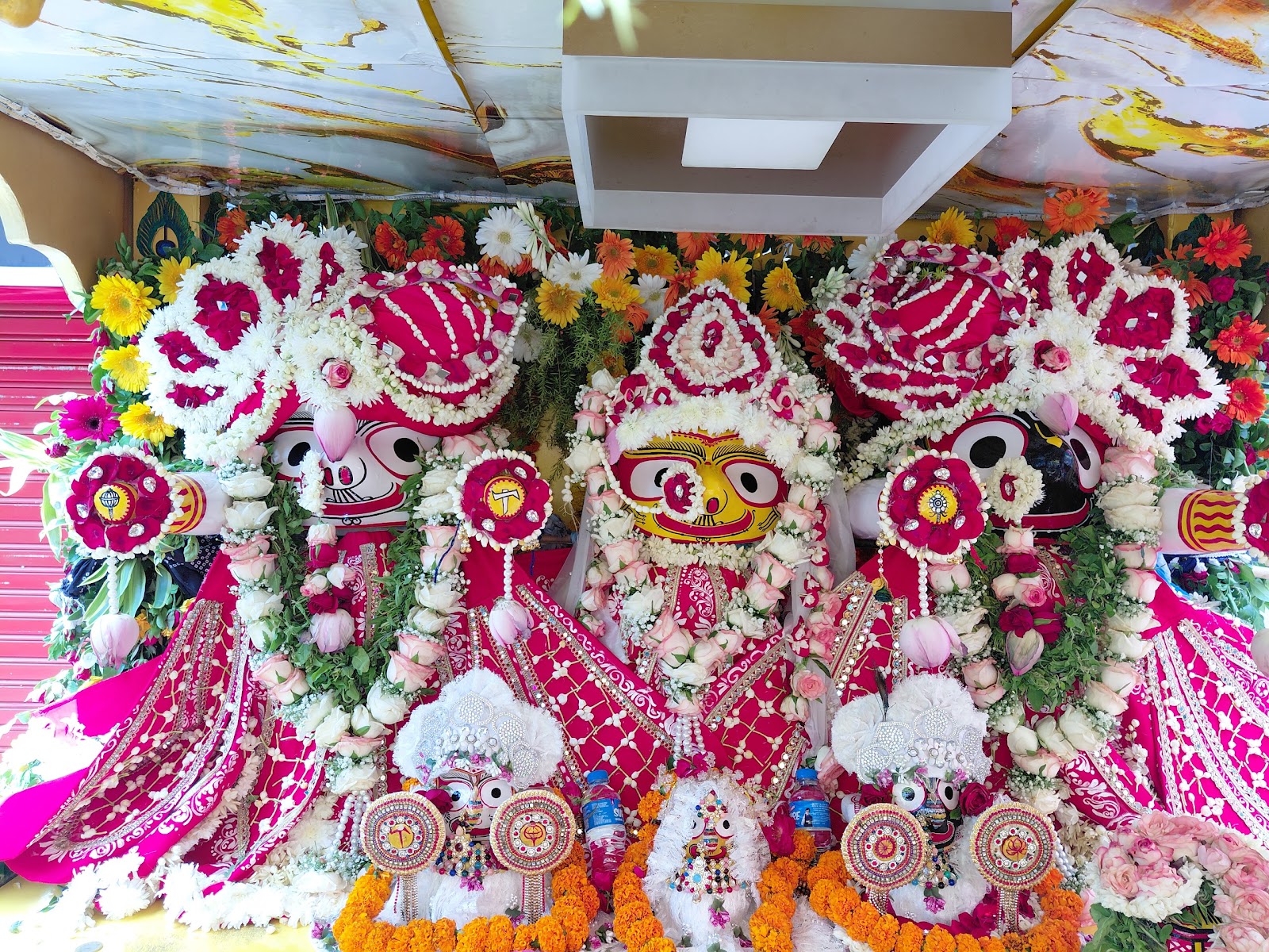 The Deities that presided over the Rath Yatra celebrations