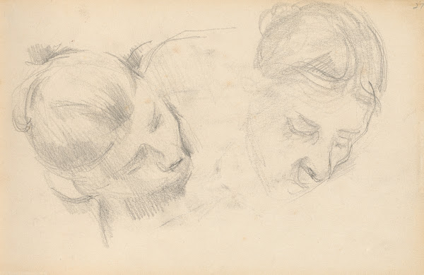 Two Heads of Women 1890 1894