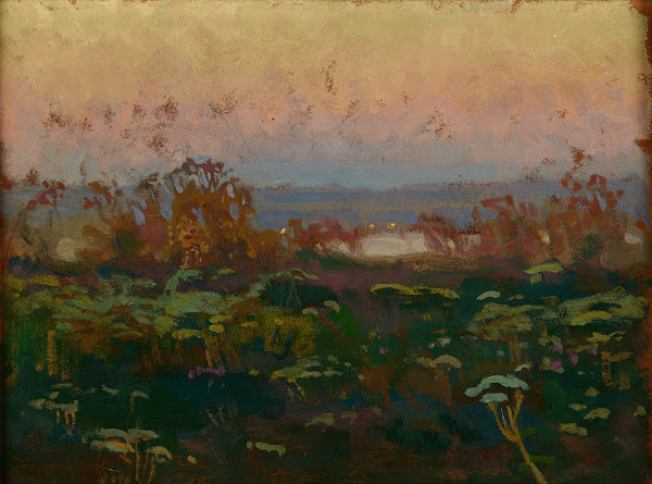 Dusk at the Dnieper River 1905
