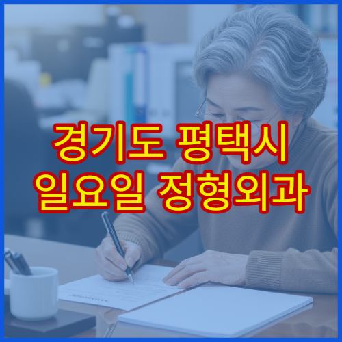 경기도 평택시 일요일 정형외과 진료 허리디스크·관절통 상담
