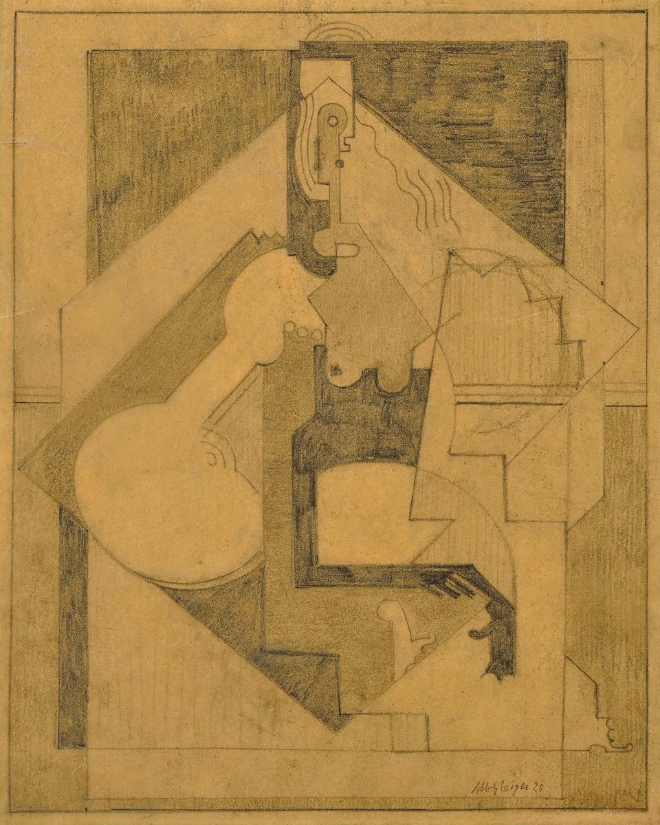 Étude pour La Femme au gant ou Composition 1920