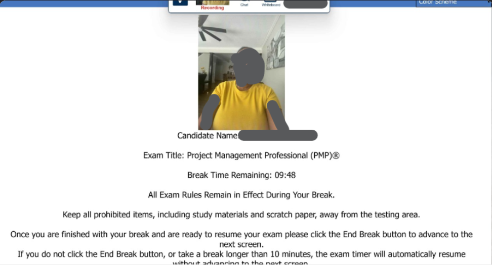 PMP Break Time