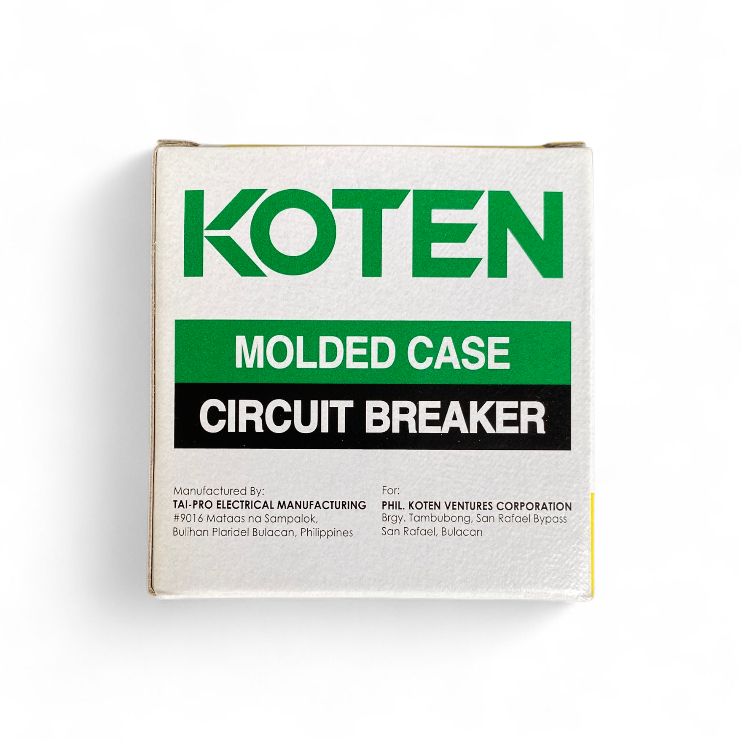 Koten 2-Pole Circuit Breaker Plug-in