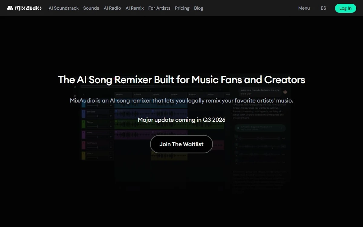 Captura de MixAudio