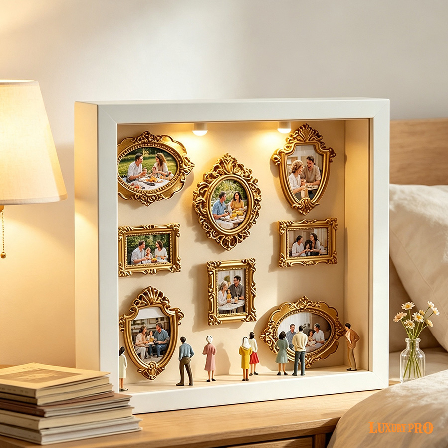 Silhouette Display Frame