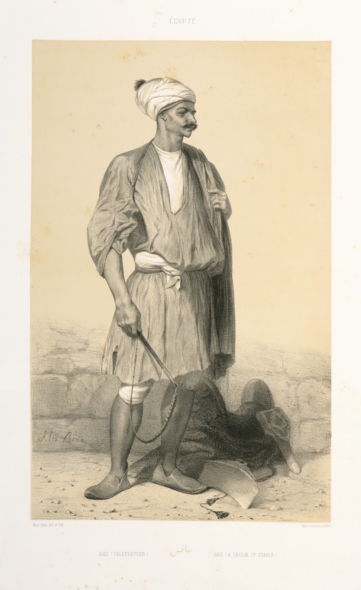 Sais Palefrenier Sais A Groom of Stable 1851