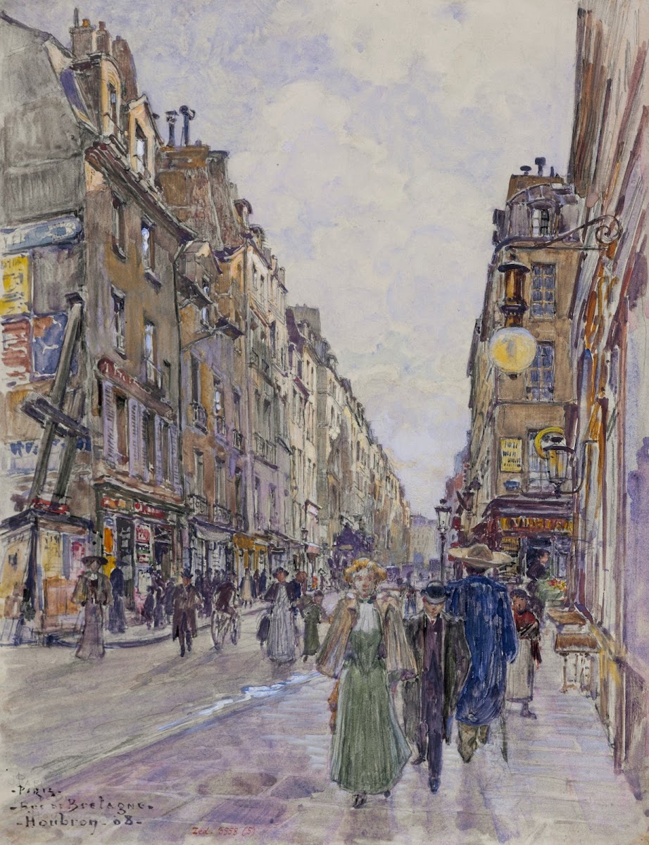 Rue de Bretagne en 1908 3ème arrondissement 1908
