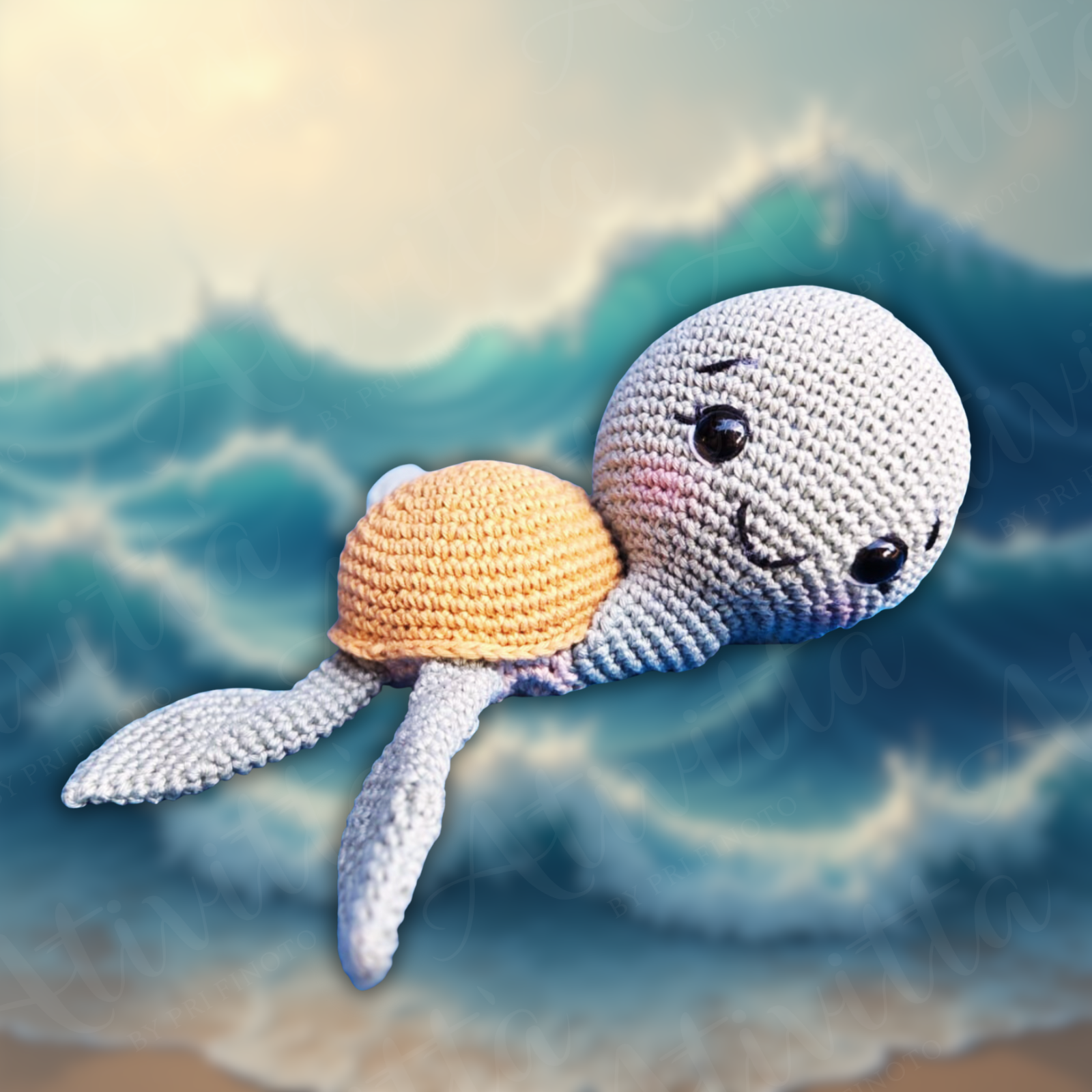 Tartaruga em Crochê