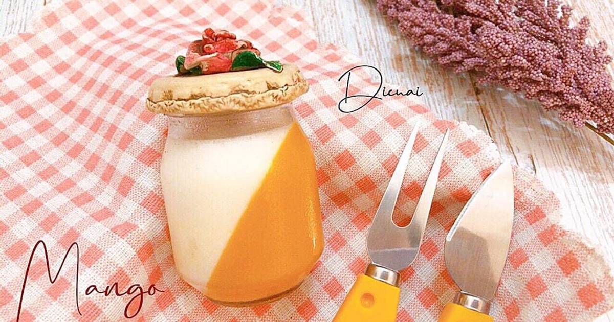 Pudding xoài