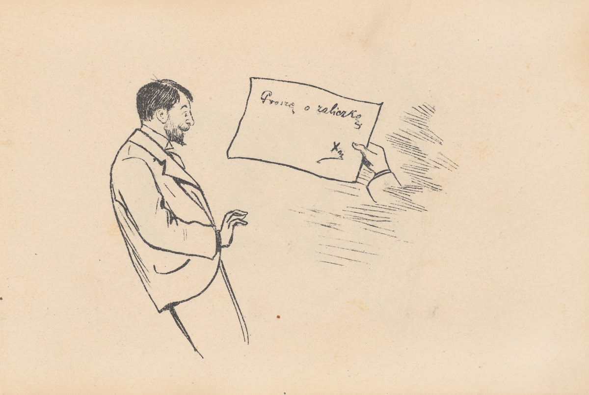 Proszę o zaliczkę 1896