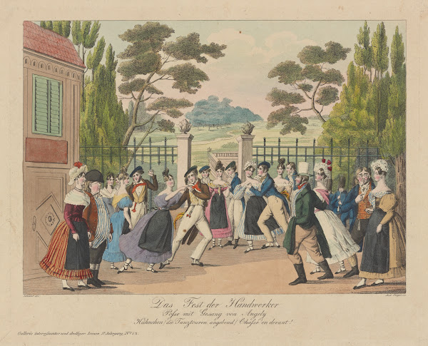 Das Fest der Handwerker Posse mit Gesang von Angely 1830 1839