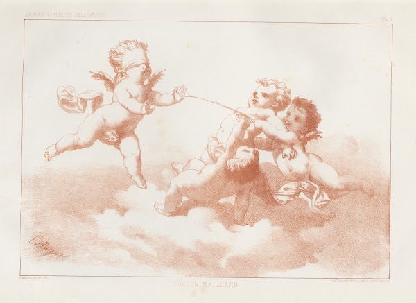 Amours et figures décoratives arts industriels Pl06 1890