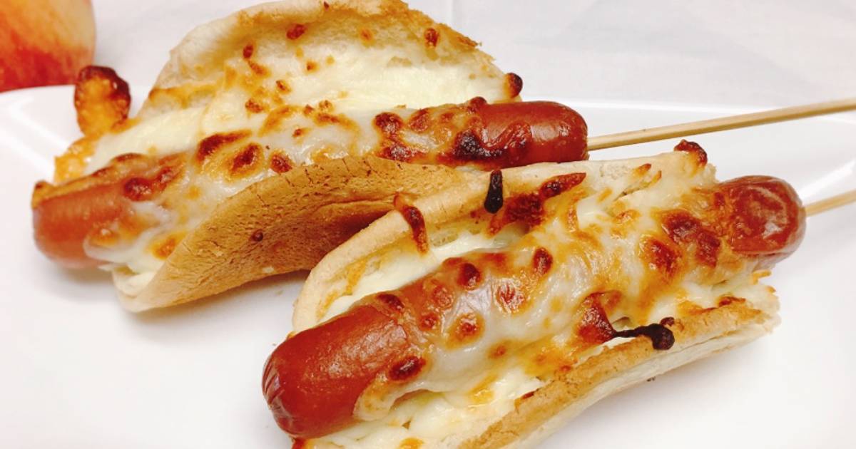 Bánh mì xúc xích nướng cheese / Air Fryer