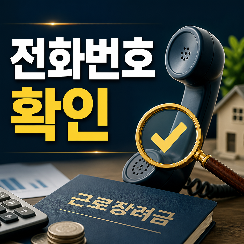 근로장려금 확인 전화번호 확인해야 할 핵심 사항