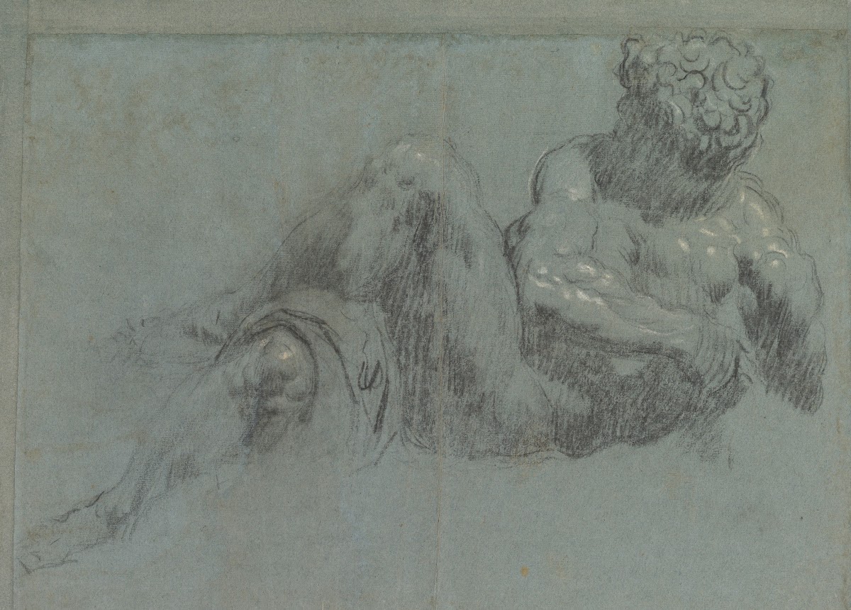 Study after Michelangelos Giorno ca 155055