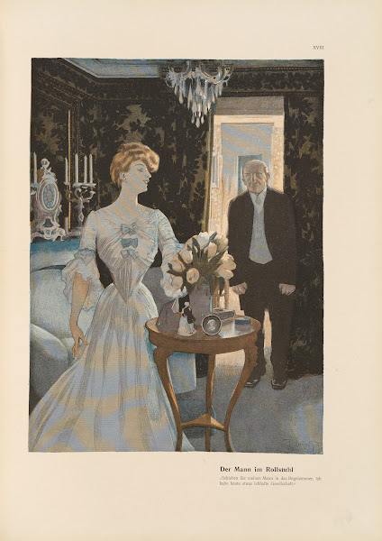 Der Mann im Rollstuhl 1908
