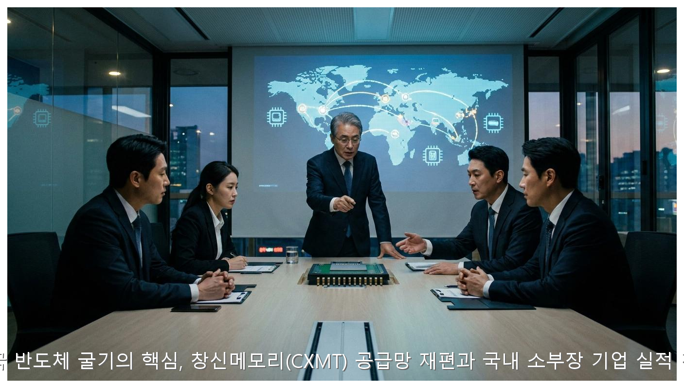 2026년 중국 반도체 굴기의 핵심, 창신메모리(CXMT) 공급망 재편과 국내 소부장 기업 실적 전망 리포트 핵심 안내 및 분석 인포그래픽 (7)