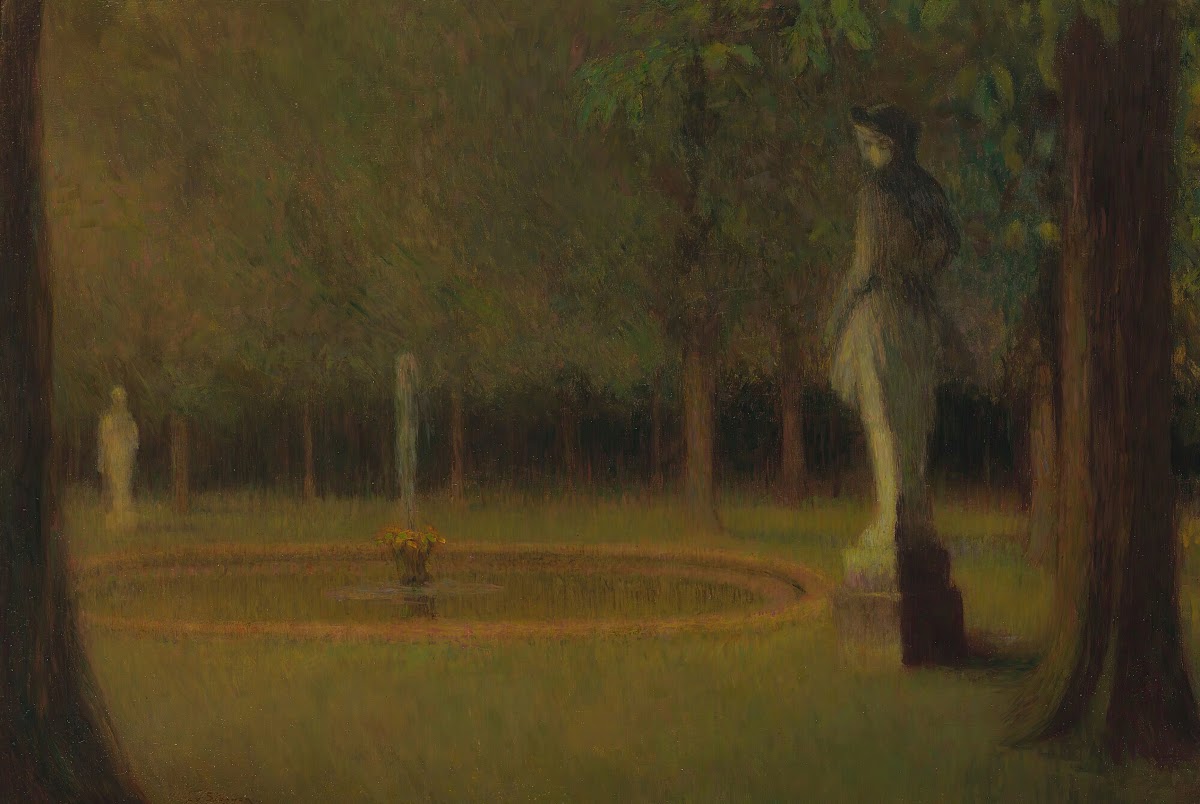 Les Statues Dans Le Parc De Versailles 1900