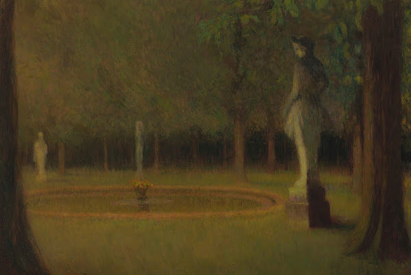 Les Statues Dans Le Parc De Versailles 1900