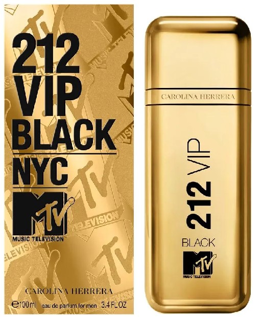 212 VIP BLACK MTV HOMBRE 100ML EDP CAROLINA HERRERA