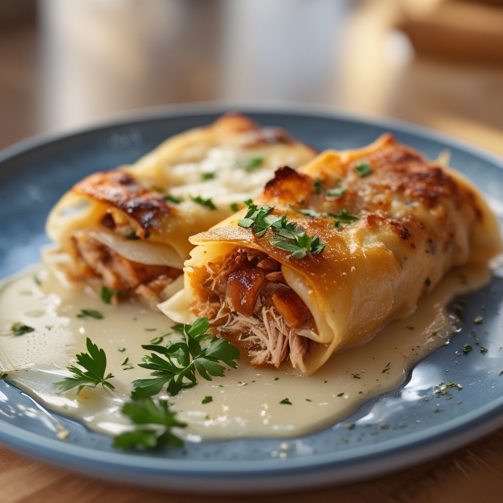 Juicy Pulled Pork Egg Rolls Recipe: Easy Homemade Appetizer for Family Nights