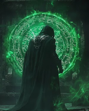 Green Digital Art Picture