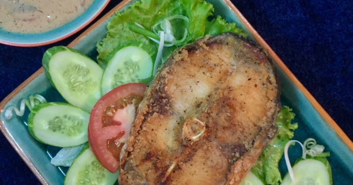 Cá basa chiên giòn xốt đậu phộng