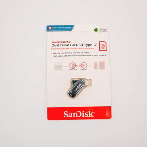 sandisk dual drive flash (128 gb)