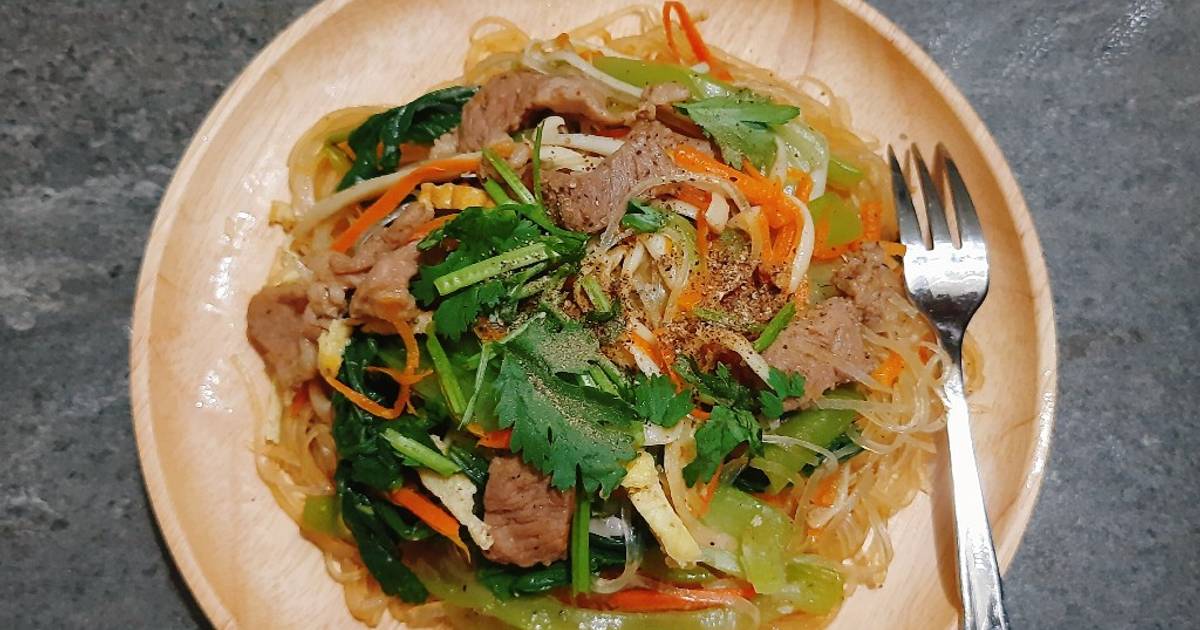 Miến xào ngũ sắc