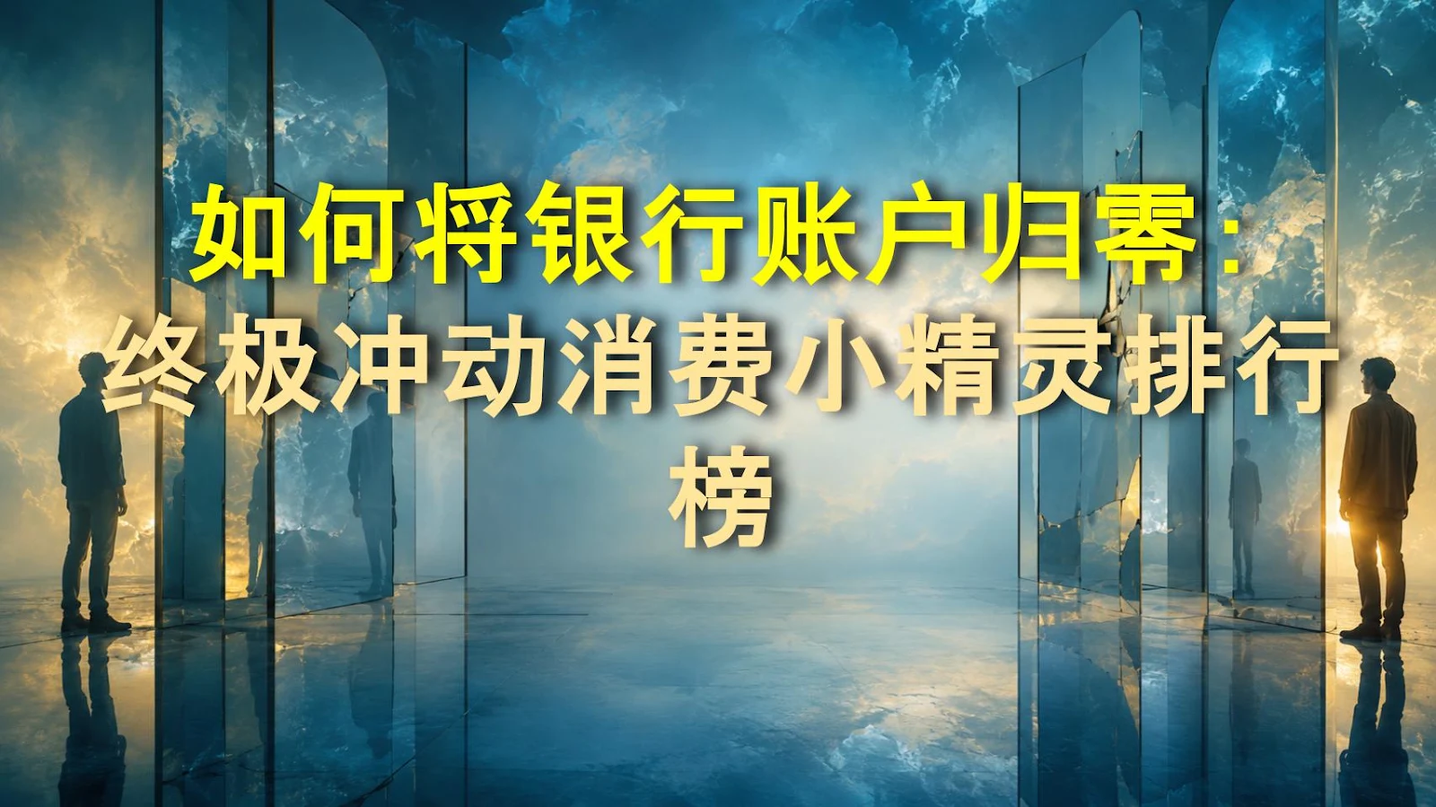 如何将银行账户归零：终极冲动消费小精灵排行榜
