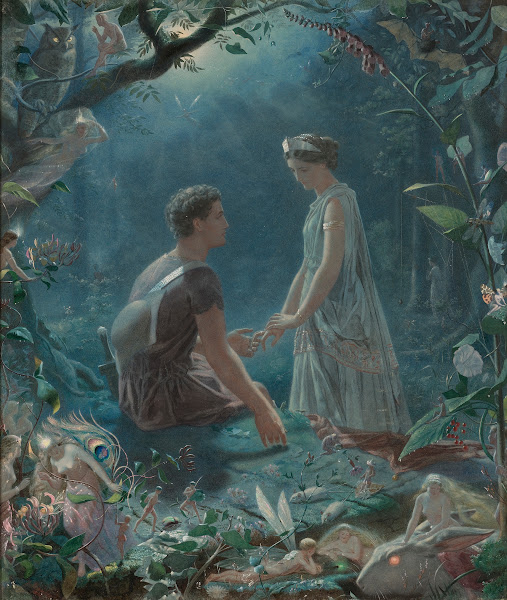 Hermia And Lysander A Midsummer Nights Dream 1870
