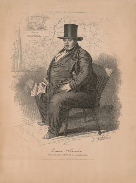 Dixon H Lewis representative from Alabama 1839