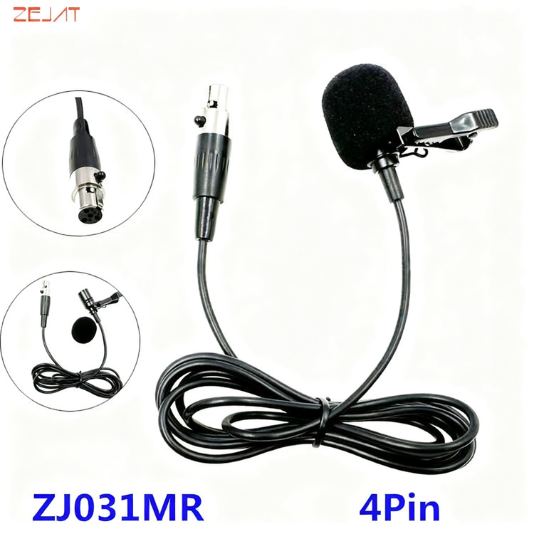 Lapel microphone with jack connection, model ZJ031MR