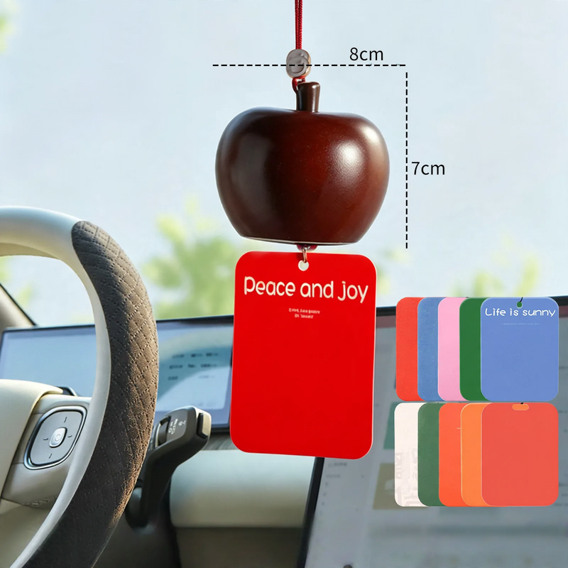 Car air freshener with strawberry scent
