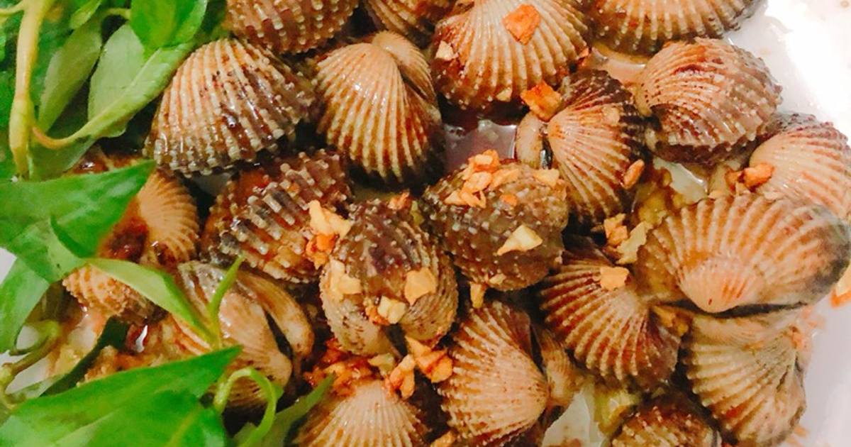 Sò huyết cháy tỏi