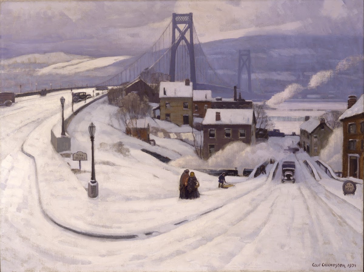 Mid Hudson BridgeWinter 1934