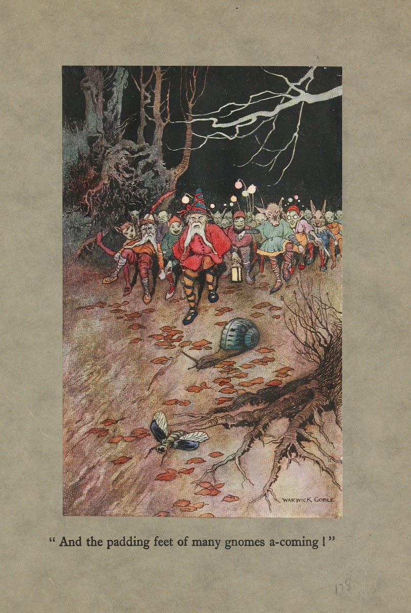 And the padding feet of many gnomes a coming 1920