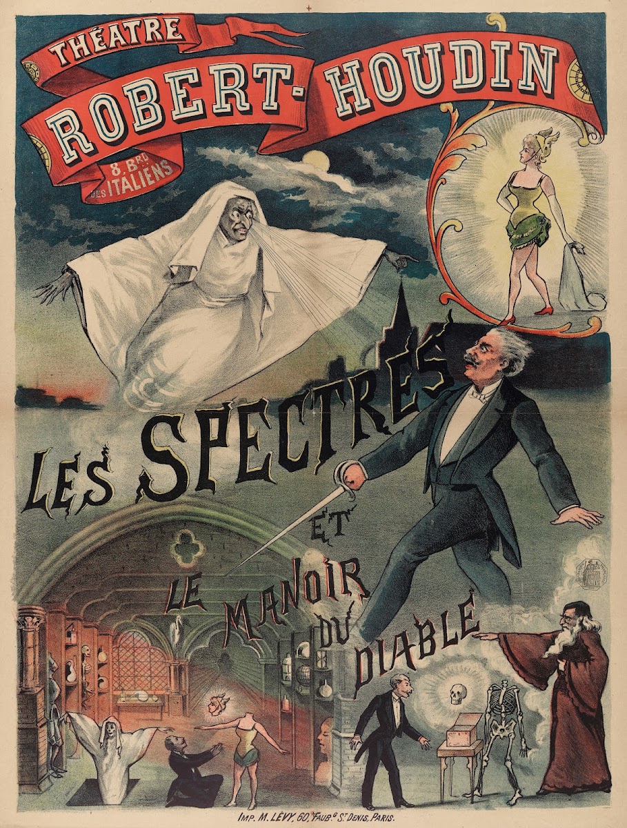 Theatre Robert Houdin 8 Brd Des Italiens Les Spectres Et Le Manoir Du Diable 188