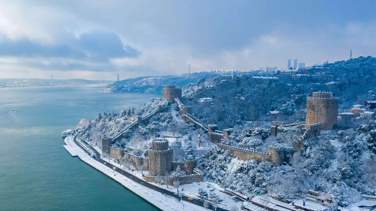 Turkey Rumeli Hisar Citadel 4K Desktop Wallpaper