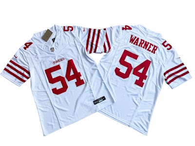San Francisco 49ers 54# Fred Warner Nike Vapor F.U.S.E. Limited Jersey.jpeg