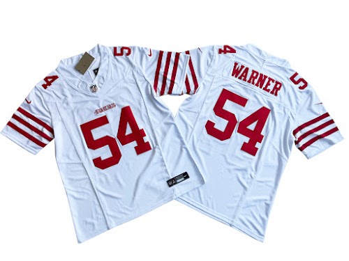 San Francisco 49ers 54# Fred Warner Nike Vapor F.U.S.E. Limited Jersey.jpeg