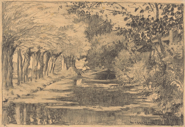 Broeksloot bij Voorburg 1888 1934