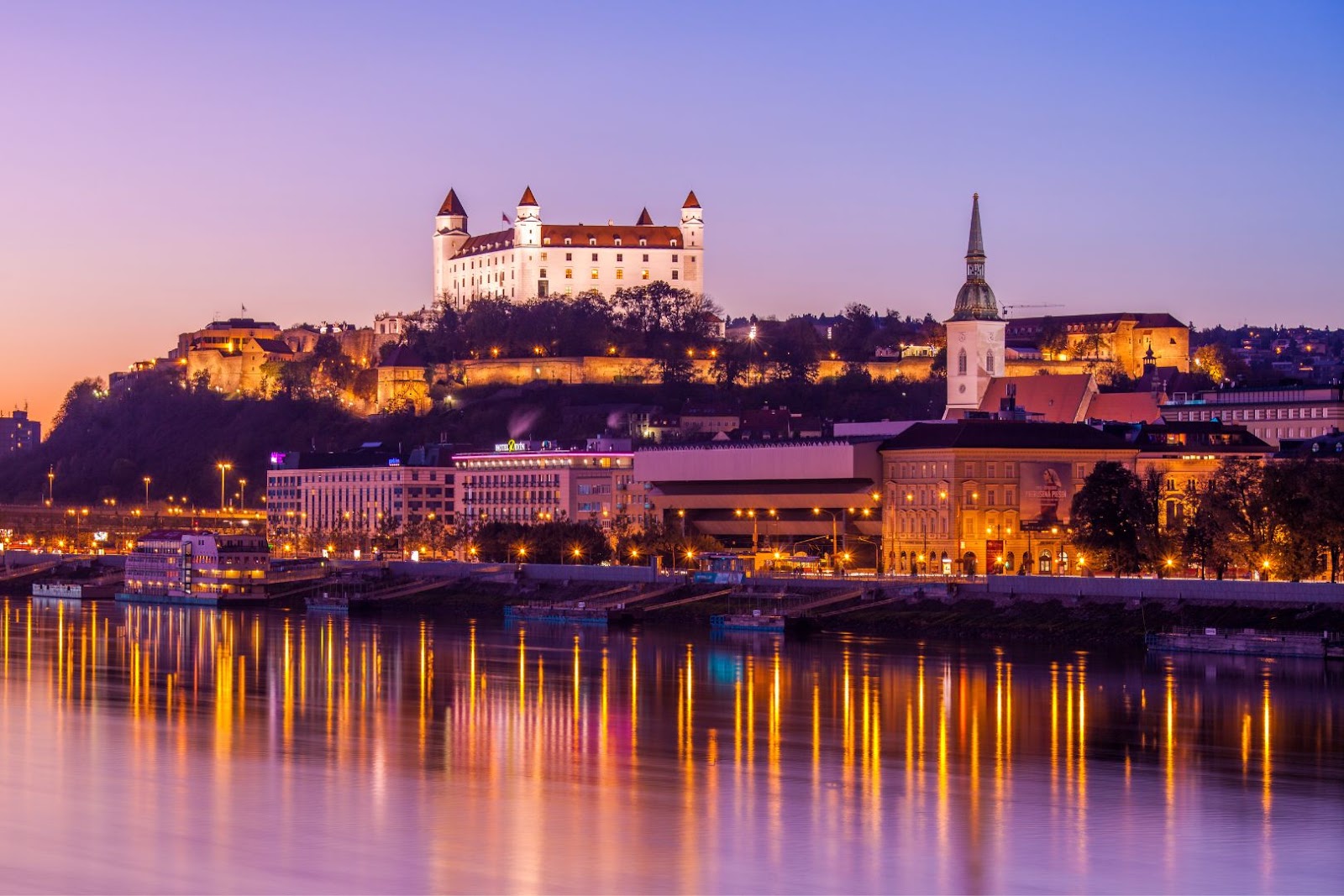 Slovakia Bratislava Evening