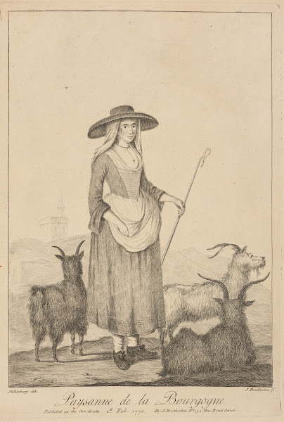 Paysanne de la Bourgogne 1773
