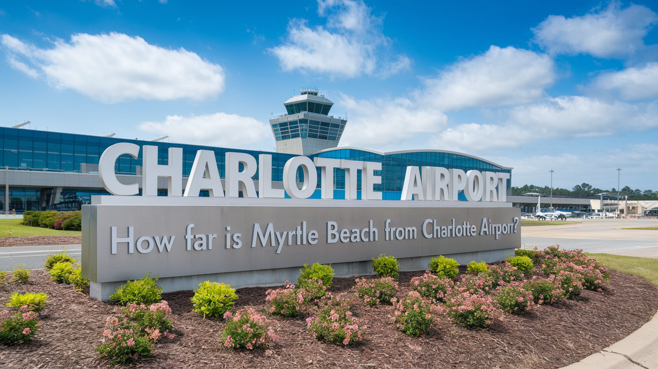 How Far Is Myrtle Beach from Charlotte Airport?