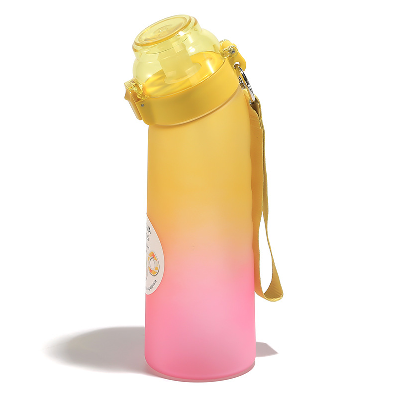 Drinking cup with aroma ring and straw, 800 ml