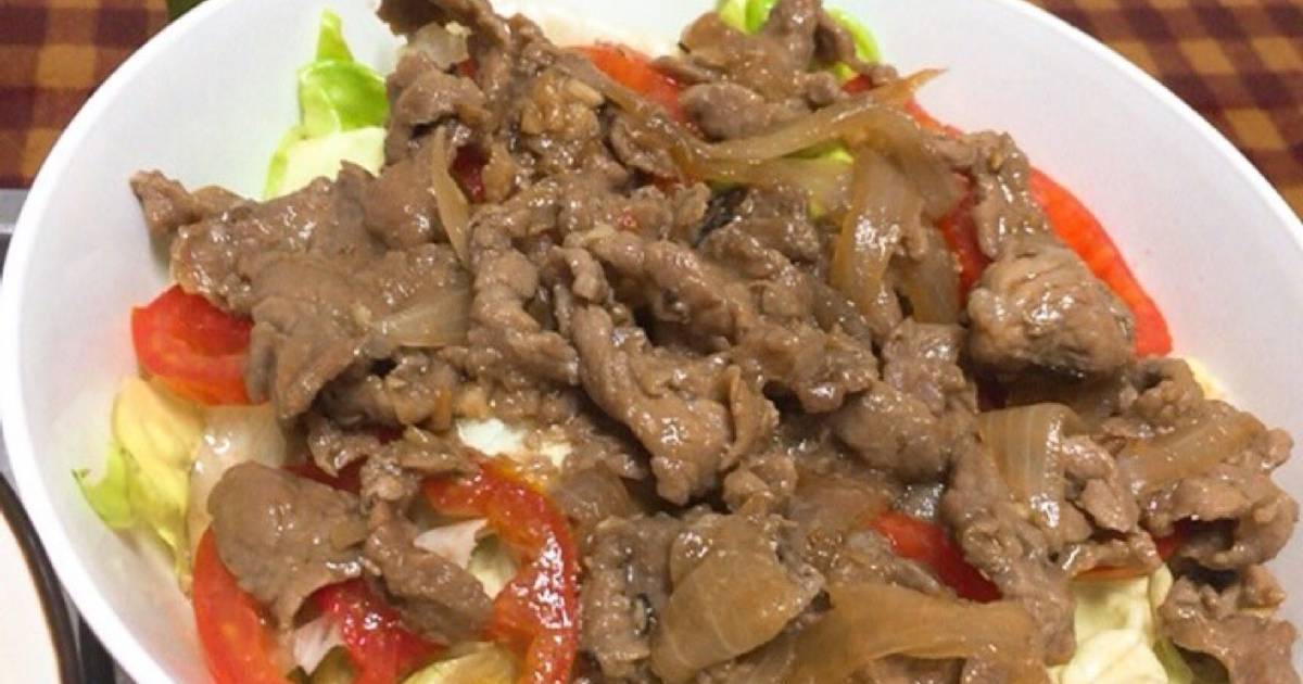 Bò xào củ hành