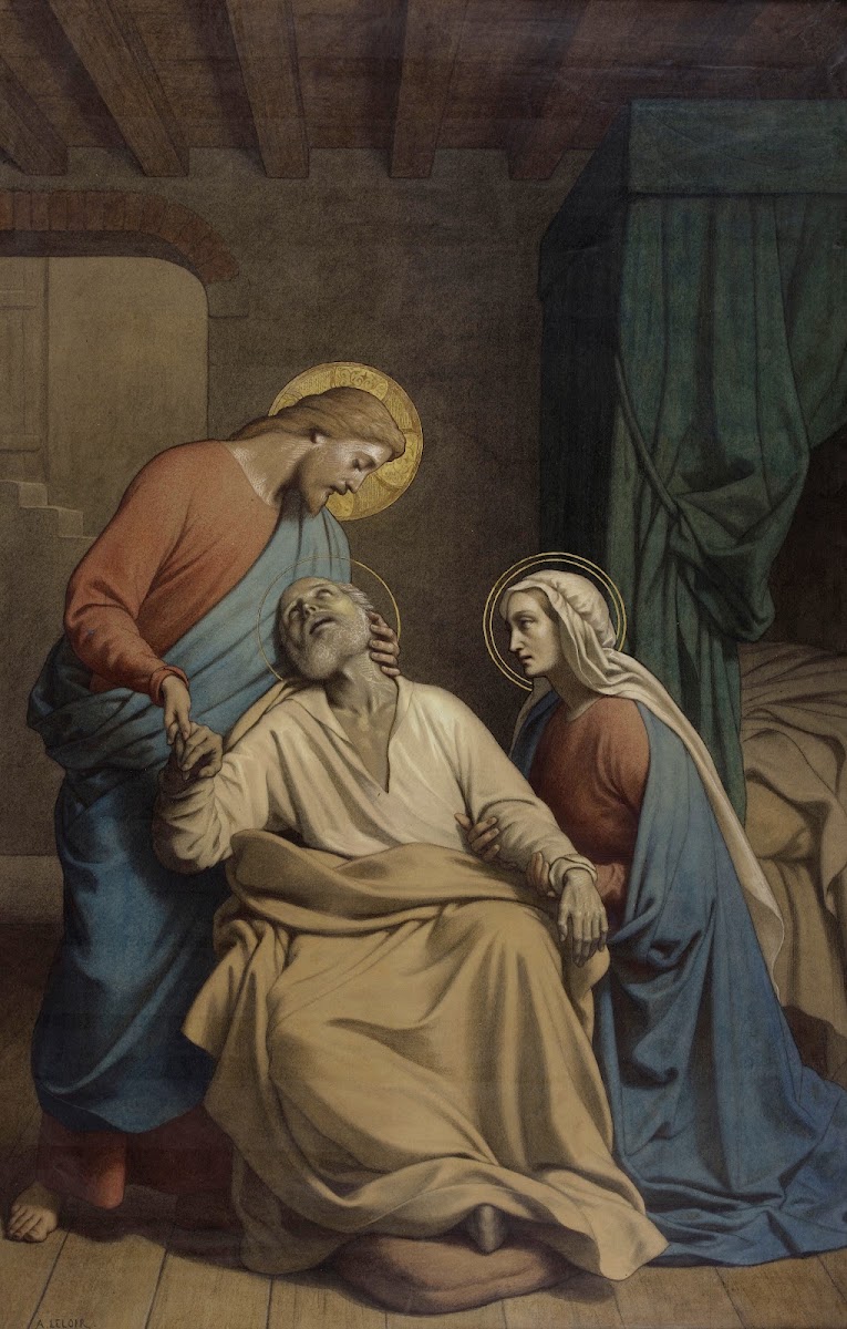 The death of Saint Joseph 1870