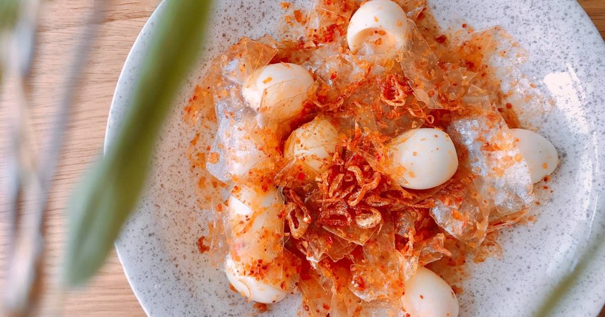 Bánh Tráng Trộn Sa Tế Cay